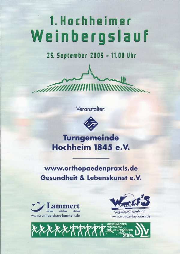 Plakat Weinbergslauf 2005 600