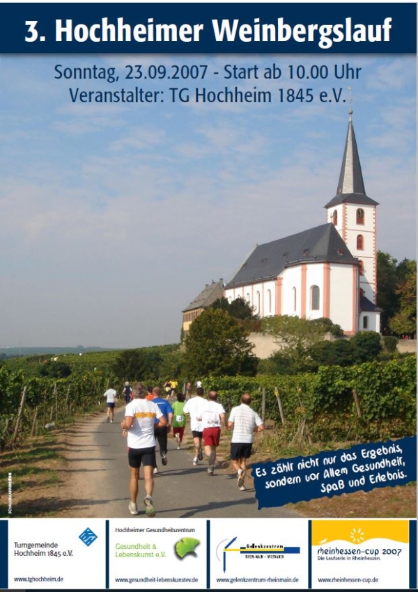 Plakat Weinbergslauf 2007 600